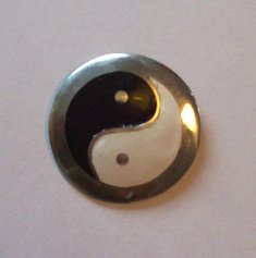 zilver yin yang